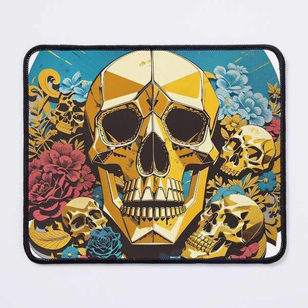 Item preview, Skull Gold 3 designed and sold by ThanaDesign.