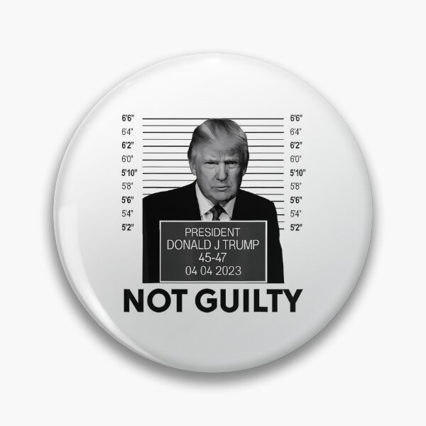 Item preview, Donald Trump Mugshot Not Guilty Trump designed and sold by ClothesRevolut.