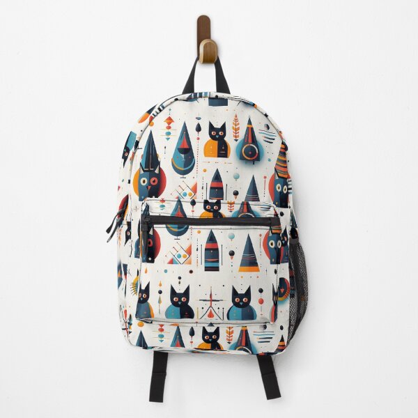 Item preview, Geometric cat pattern5, Seamless designed and sold by zerocrystal.