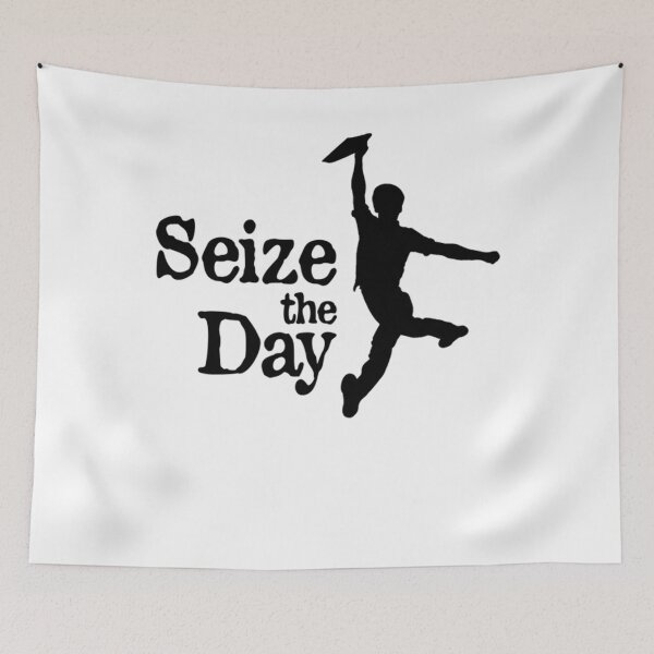 Item preview, Seize The Day designed and sold by WarrenBurningA.