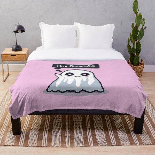 Item preview, Hey Bootiful, Cute Kawaii Ghost designed and sold by Ridaelb.