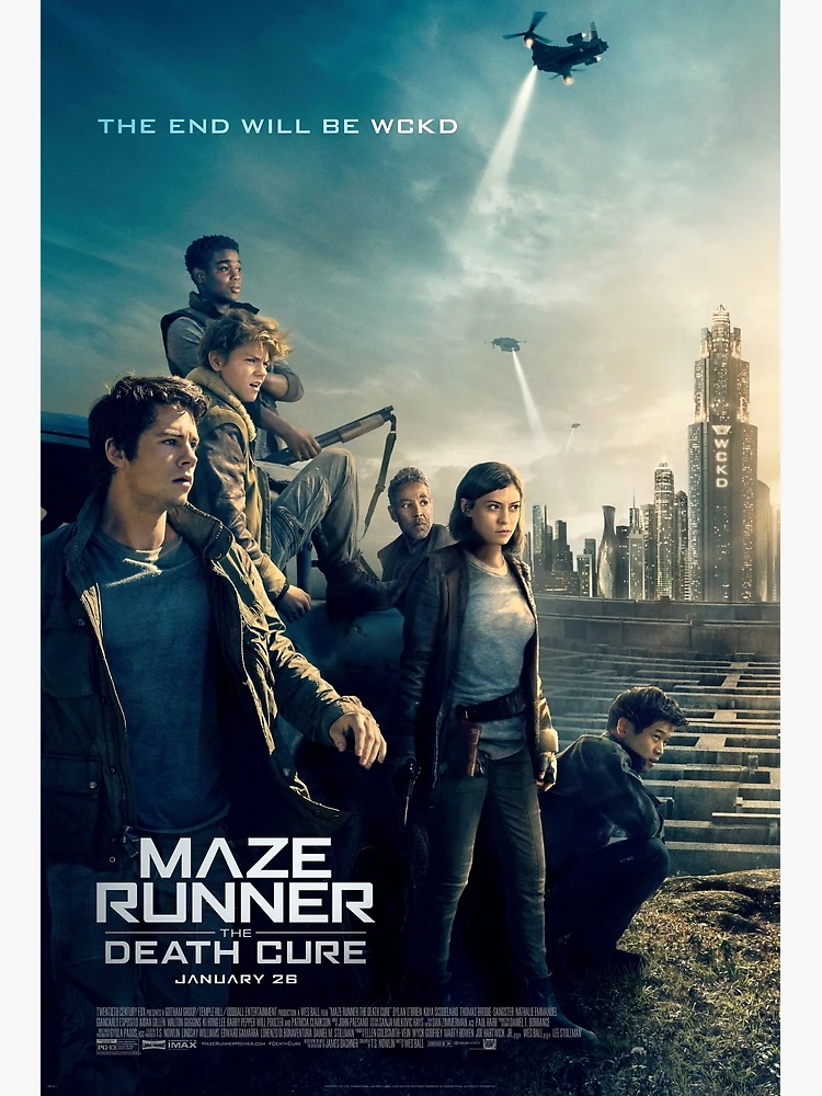 Maze Runner the Death Cure Movie Premium POSTER MADE IN USA - MCP058