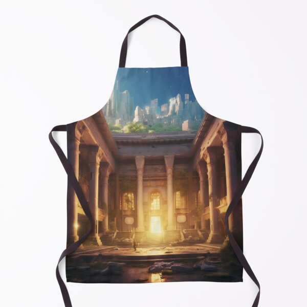 Item preview, Ancient Building Illuminated by Digital Twilight designed and sold by oanaunciuleanu.