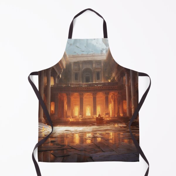 Item preview, Ancient Building Illuminated by Digital Twilight designed and sold by oanaunciuleanu.