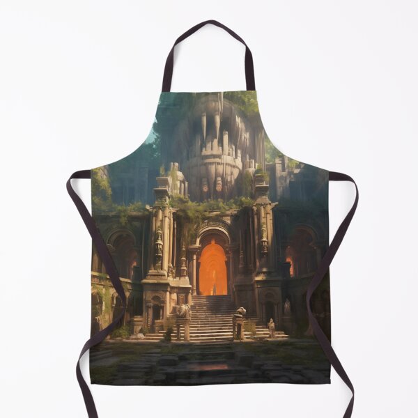 Item preview, Ancient Building Illuminated by Digital Twilight designed and sold by oanaunciuleanu.