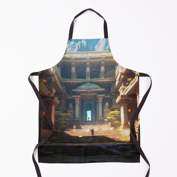 Item preview, Ancient Building Illuminated by Digital Twilight designed and sold by oanaunciuleanu.