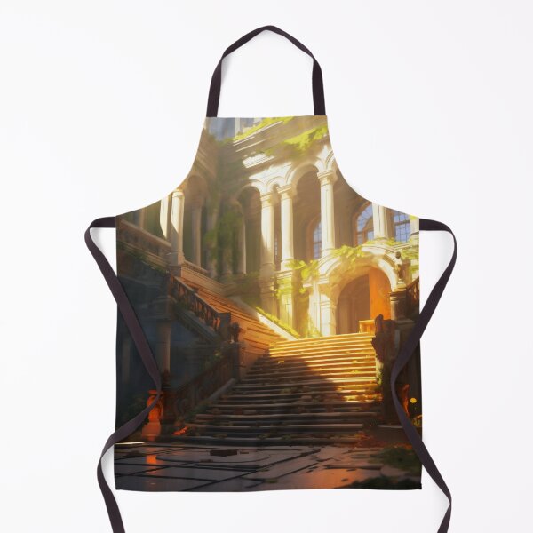 Item preview, Ancient Building Illuminated by Digital Twilight designed and sold by oanaunciuleanu.