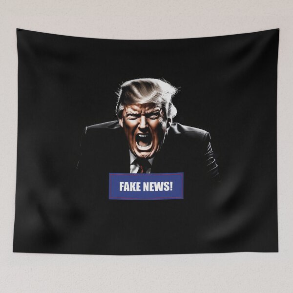 Item preview, Donald TrumpFake News designed and sold by ClothesRevolut.