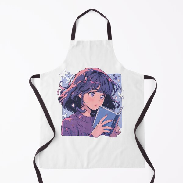 Item preview, Lofi girl the reader - Reading Cartoon Characters designed and sold by Ordinary Life Works.