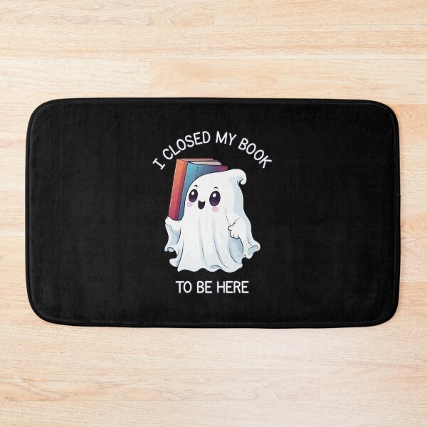 Item preview, Cute Halloween Ghost - I Closed My Book to Be Here designed and sold by Ridaelb.