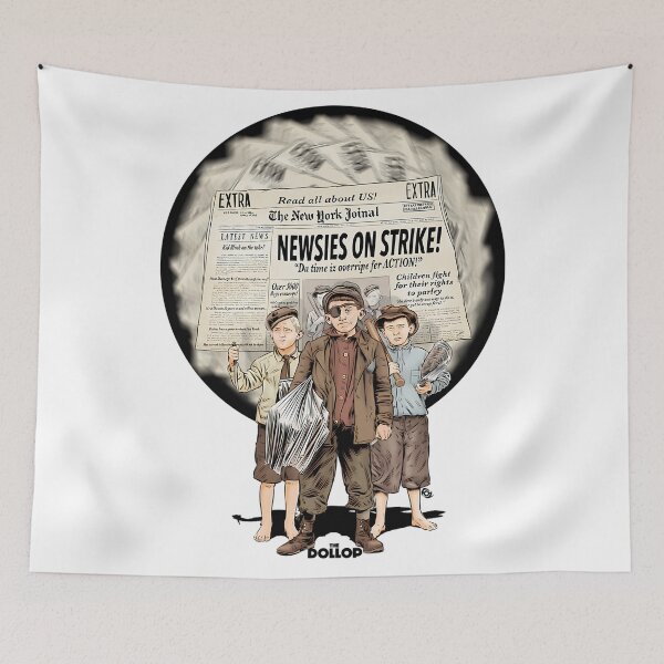 Item preview, The Dollop - The Newsies designed and sold by WarrenBurningA.
