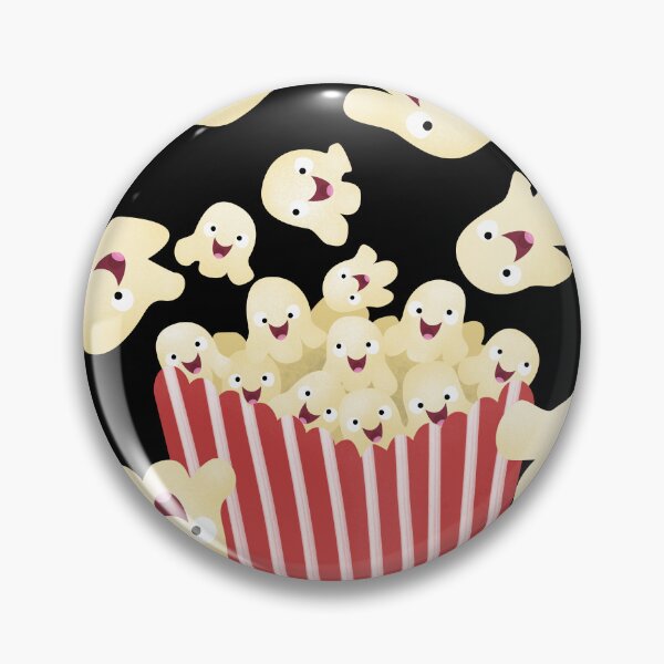 Item preview, Cute happy jumping popcorn cartoon for kids. designed and sold by FrogFactory.