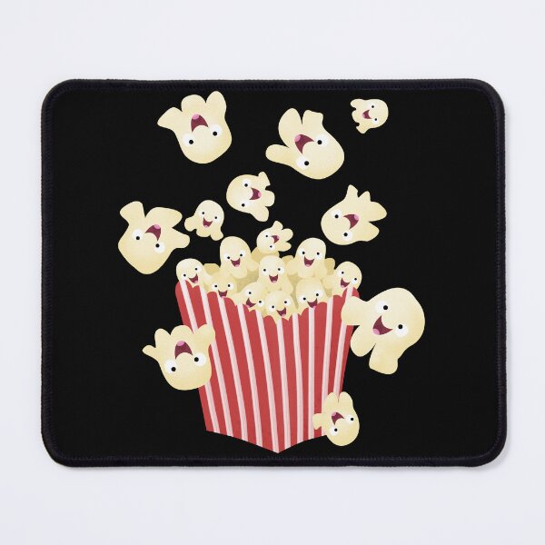 Item preview, Cute happy jumping popcorn cartoon for kids. designed and sold by FrogFactory.