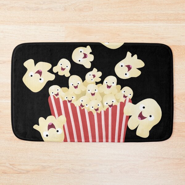 Item preview, Cute happy jumping popcorn cartoon for kids. designed and sold by FrogFactory.