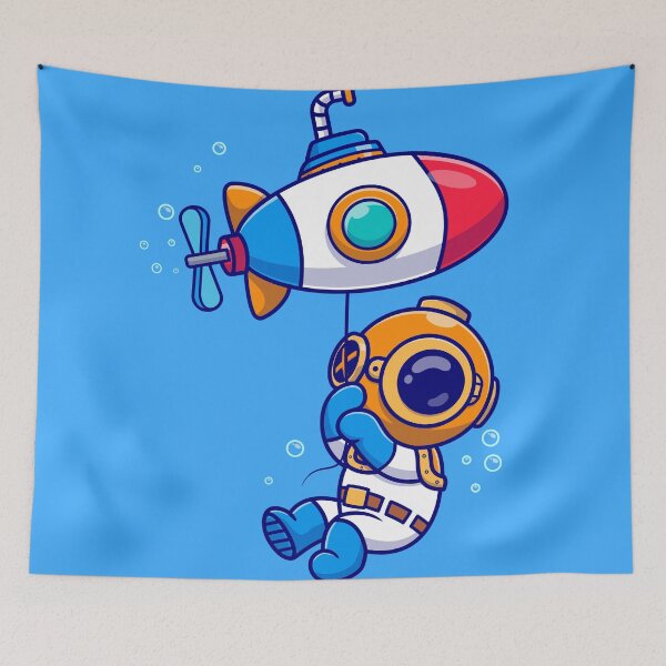 Item preview,  Diver's Dream: Submarine Balloon Adventure designed and sold by hjian8219.