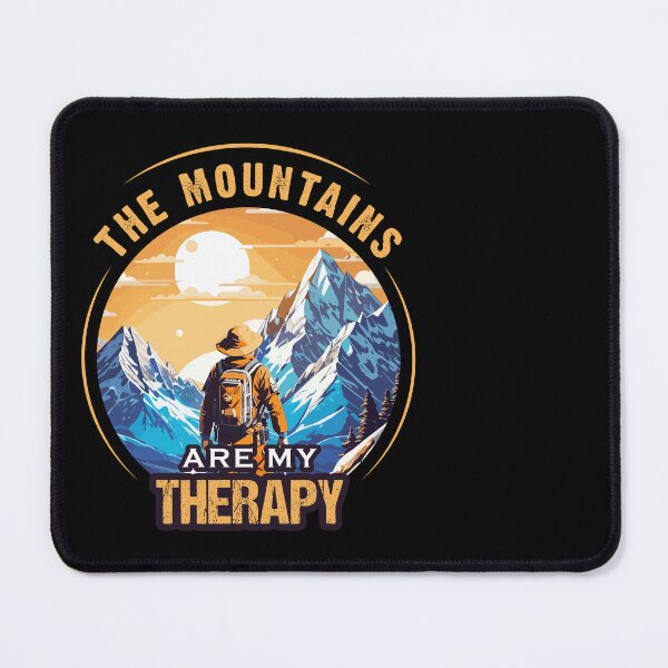 Item preview, Mountain Therapy View - Find Peace and Serenity in Nature designed and sold by BNCH44.