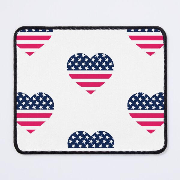 Item preview, heart, center, tie-dye, America flag, USA, red, blue, red, blue designed and sold by mintdiamond21.