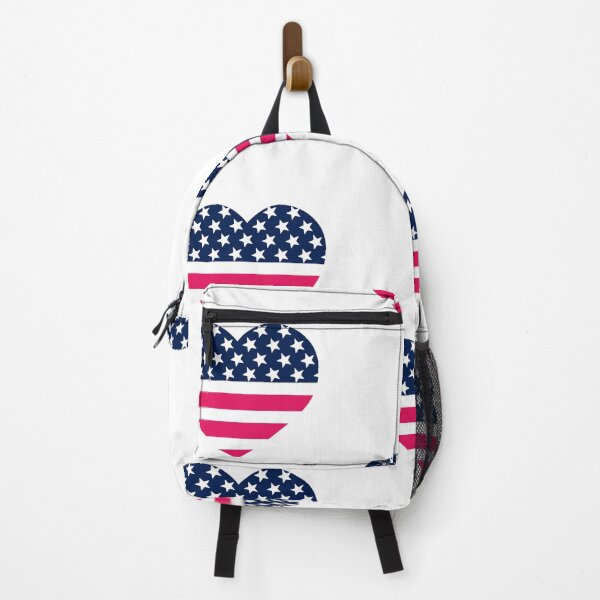 Item preview, heart, center, tie-dye, America flag, USA, red, blue, red, blue designed and sold by mintdiamond21.