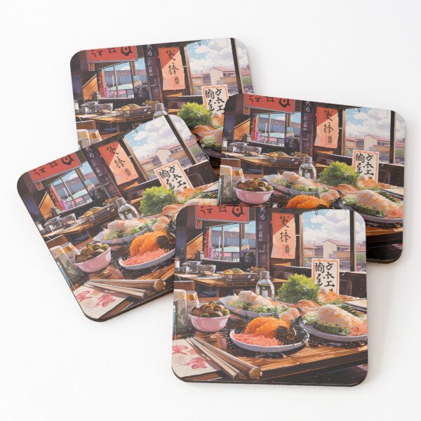 Item preview, Izakaya on Small Street in Summer Autumn Winter designed and sold by EnigmaStitcher.