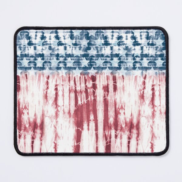 Item preview, star, center, tie-dye, America flag, USA, red, blue, red, blue designed and sold by mintdiamond21.