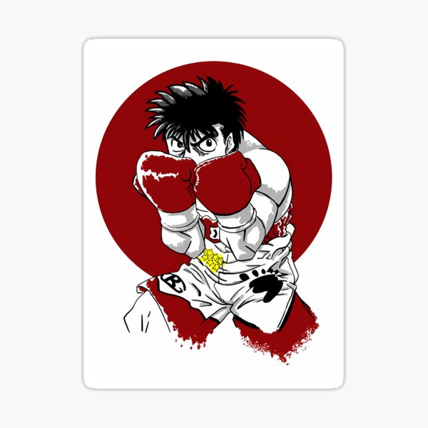 Ippo - hajime no ippo boxing Sticker for Sale by ramis