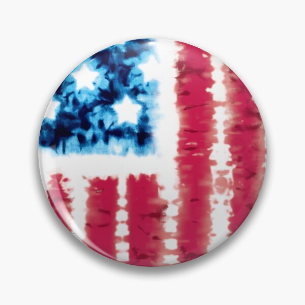 Item preview, star, center, tie-dye, America flag, USA, red, blue, red, blue designed and sold by mintdiamond21.