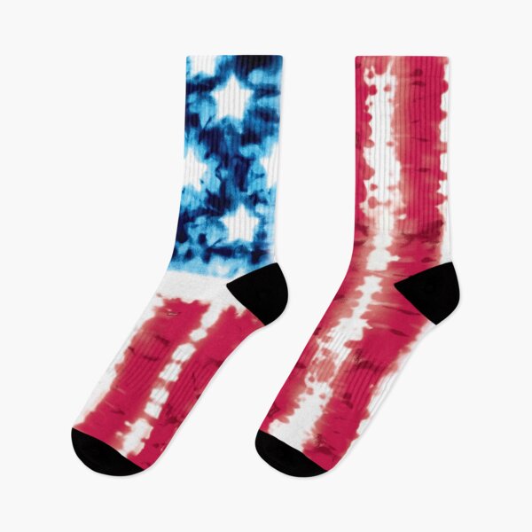 Item preview, star, center, tie-dye, America flag, USA, red, blue, red, blue designed and sold by mintdiamond21.