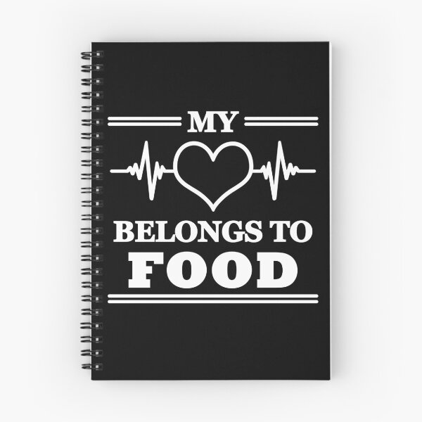 Item preview, My heart belongs to food designed and sold by TrendyDesigns.