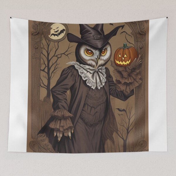 Item preview, Owl Junk Scrapbook Ephemera Vintage Halloween designed and sold by Yellowriversss.
