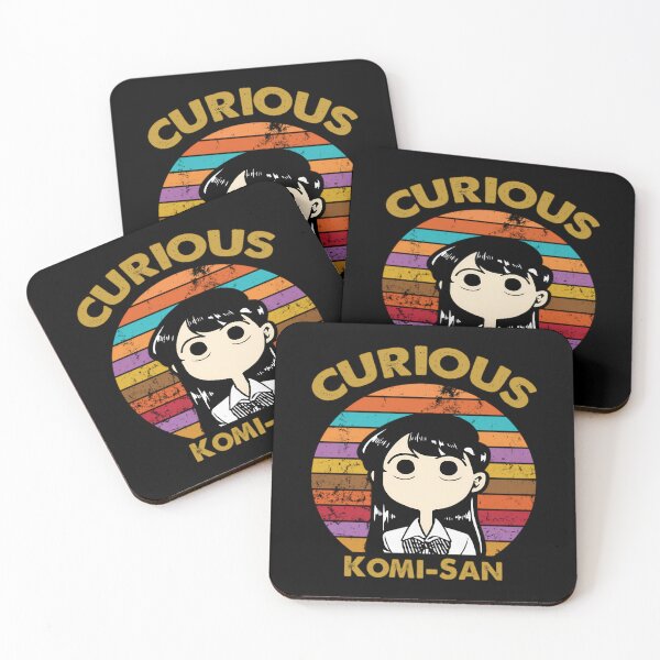 Item preview, Curious Komi-San - Komi Can't Communicate Komi San Retro designed and sold by WriliesSpears.