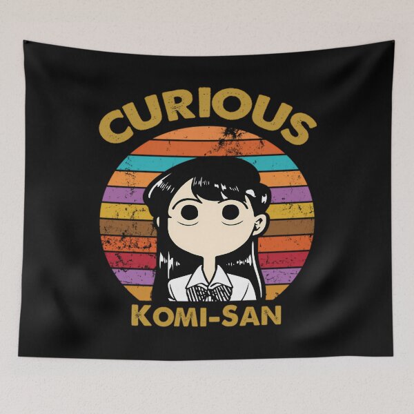 Item preview, Curious Komi-San - Komi Can't Communicate Komi San Retro designed and sold by WriliesSpears.