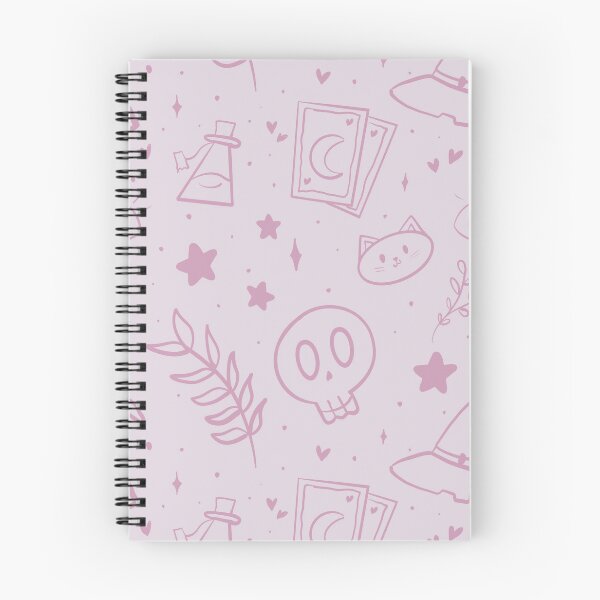 Item preview, Halloween pattern with pink objects designed and sold by AnaTZ.
