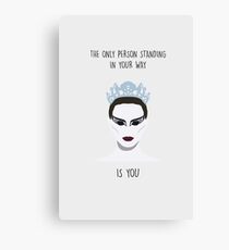 Black Swan Canvas Print