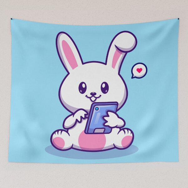 Item preview, Playful Rabbit: Phone Adventures designed and sold by hjian8219.
