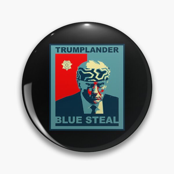 Item preview, Donald Trump Mugshot - Trumplander Blue Steal designed and sold by AshtonYorkClos.