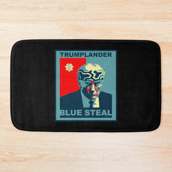 Item preview, Donald Trump Mugshot - Trumplander Blue Steal designed and sold by AshtonYorkClos.