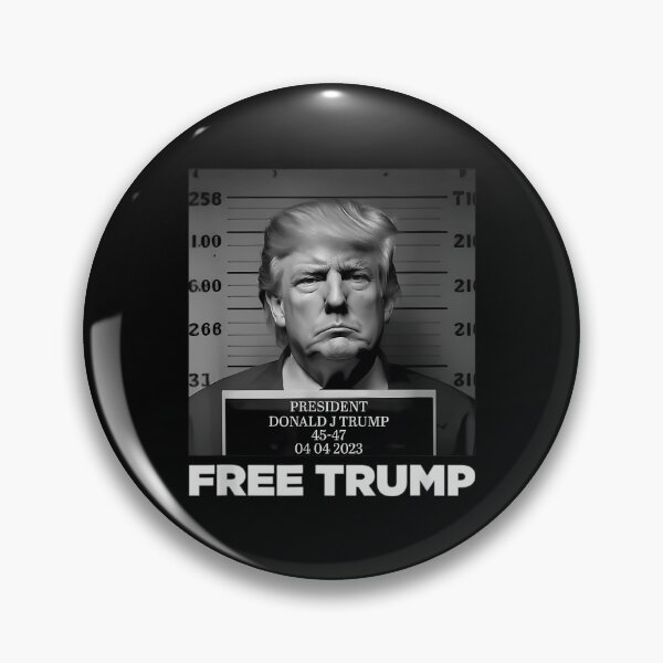 Item preview, Free Donald Trump Mugshot designed and sold by ClothesRevolut.