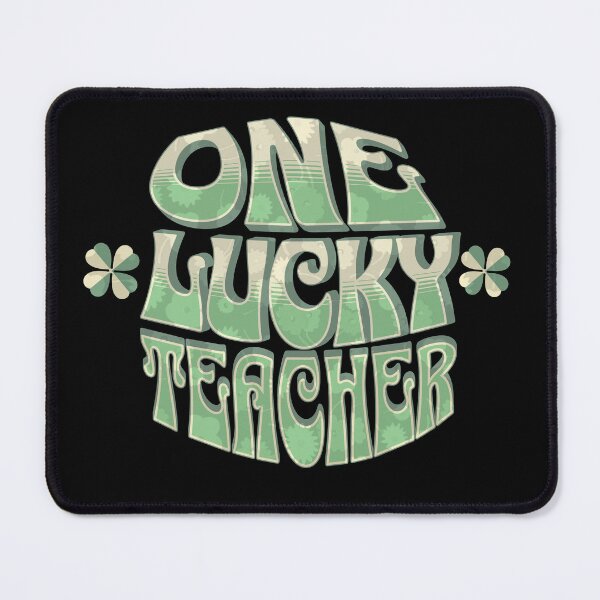 Item preview, One Lucky Teacher | St Patricks Day | Irish | Green Teacher designed and sold by ShoniwDesigns.
