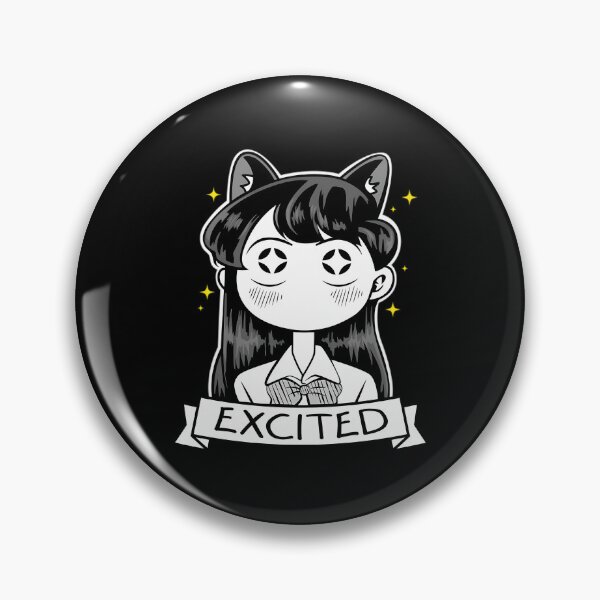 Item preview, Excited Komi - Komi Can't Communicate Komi San Retro - Komi Shouko Excited designed and sold by WriliesSpears.