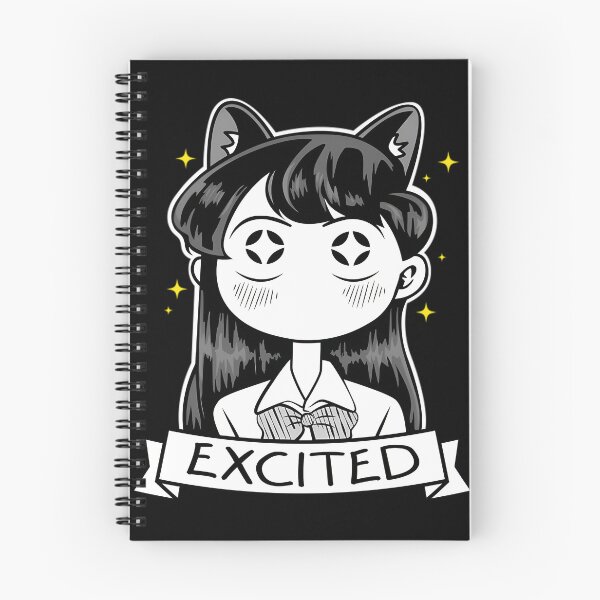 Item preview, Excited Komi - Komi Can't Communicate Komi San Retro - Komi Shouko Excited designed and sold by WriliesSpears.