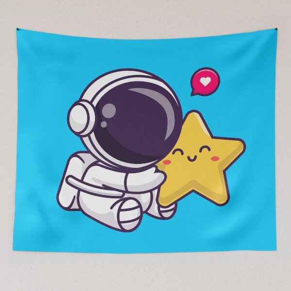 Item preview, Astronaut's Stellar Affection designed and sold by hjian8219.