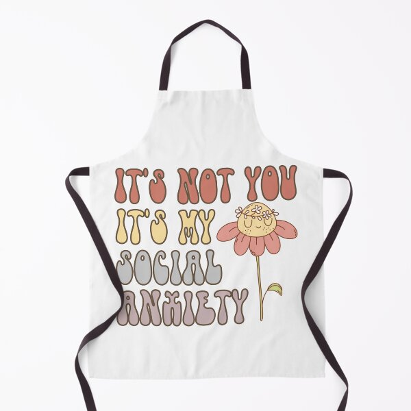 Item preview, Social Anxiety Retro Groovy Style designed and sold by Puristock.