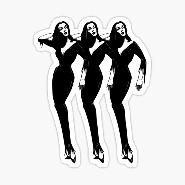 VAMPIRA - THE ORIGINAL GOTH GIRL Sticker