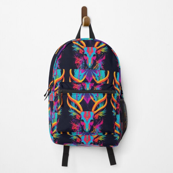 Item preview, Deer skull print colorful designed and sold by Rrrmin.