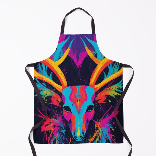 Item preview, Deer skull print colorful designed and sold by Rrrmin.