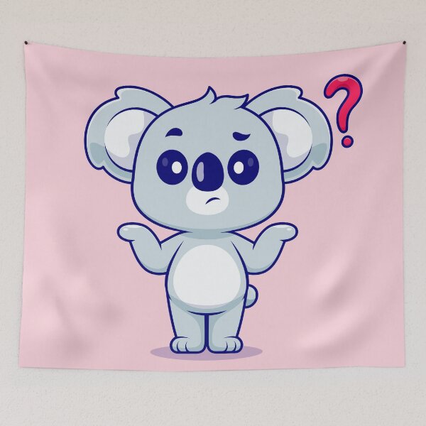 Item preview, Confused Koala Quandary designed and sold by hjian8219.