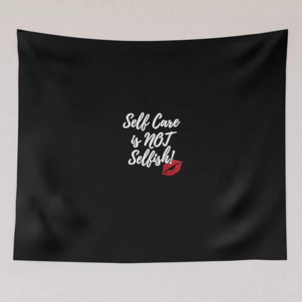 Item preview, Self Care is NOT Selfish! designed and sold by MetalheadMinis.