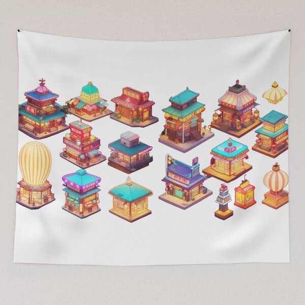 Item preview, beautiful paper cut house designed and sold by Natcharee.