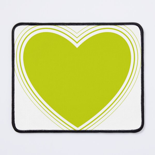 Item preview, vibrating green heart designed and sold by Artsemg.