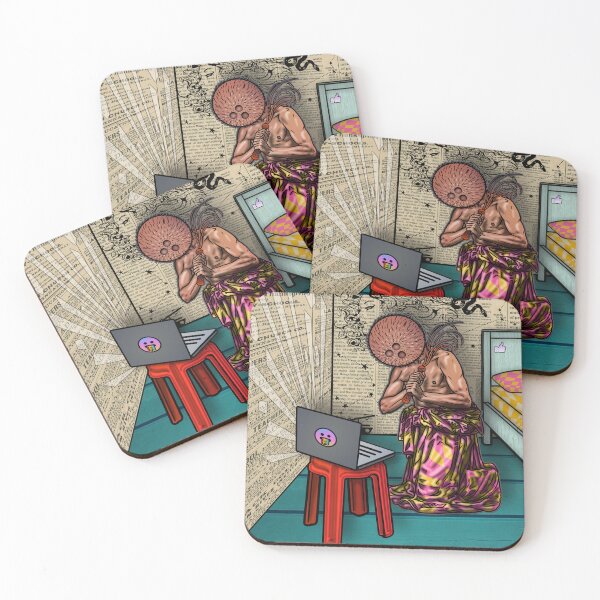 Item preview, Copy of Coconut Head: Recreational Self-Flagellation  designed and sold by FreyStrandDraws.